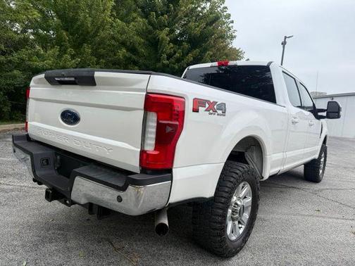 White Platinum Clearcoat Metallic 2018 Ford F-250 Lariat