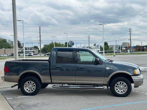 True Blue Clearcoat Metallic 2003 Ford F-150 XLT SuperCrew