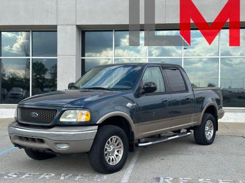 True Blue Clearcoat Metallic 2003 Ford F-150 XLT SuperCrew