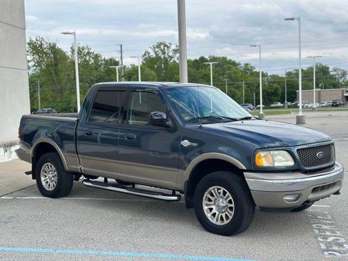 True Blue Clearcoat Metallic 2003 Ford F-150 XLT SuperCrew