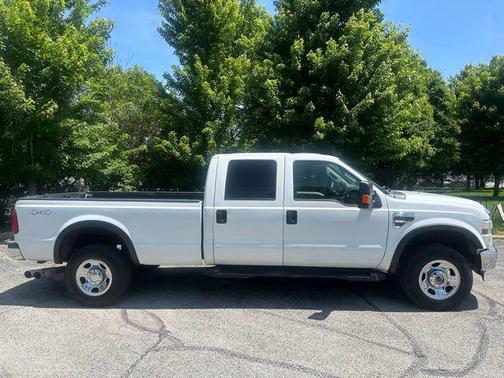 Oxford White Clearcoat 2009 Ford F-350 XLT Super Duty Crew Cab