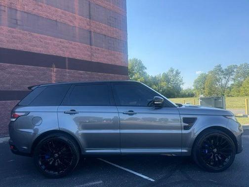 Gray 2017 Land Rover Range Rover Sport 5.0L Supercharged SVR