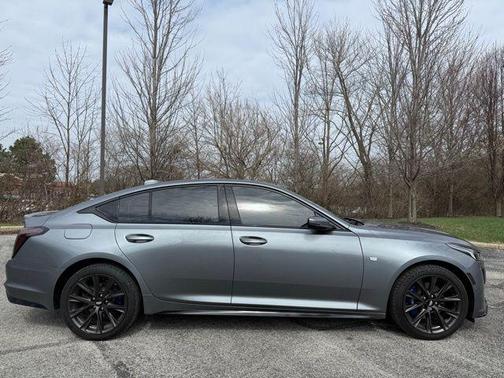 Satin Steel Metallic 2020 Cadillac CT5 Sport RWD