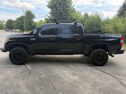 Midnight Black Metallic 2017 Toyota Tundra Platinum