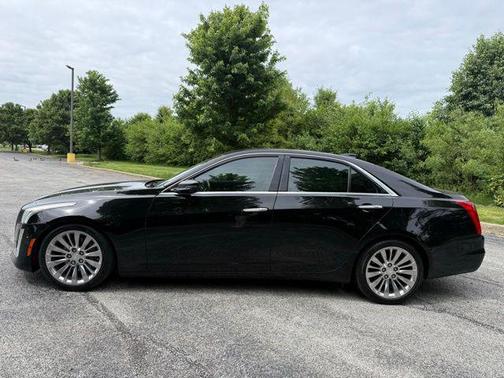 Stellar Black Metallic 2016 Cadillac CTS 2.0L Turbo Performance
