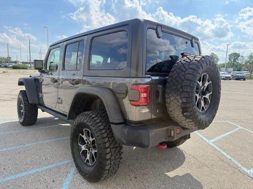 Granite Crystal Metallic Clearcoat 2018 Jeep Wrangler Unlimited Rubicon