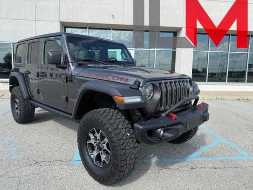 Granite Crystal Metallic Clearcoat 2018 Jeep Wrangler Unlimited Rubicon