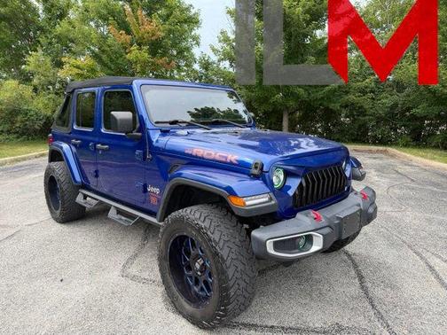 Ocean Blue Metallic Clearcoat 2020 Jeep Wrangler Unlimited Sahara