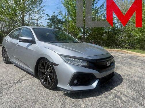 Lunar Silver Metallic 2017 Honda Civic Sport Touring