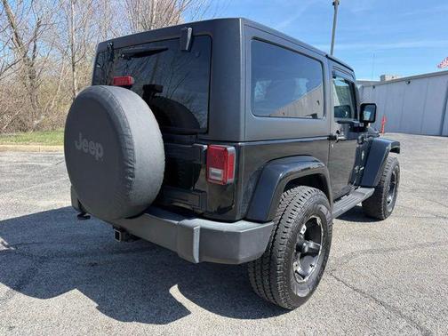 Black Clearcoat 2011 Jeep Wrangler Sahara