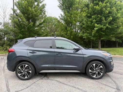 Dusk Blue 2021 Hyundai TUCSON Sport