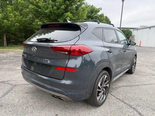 Dusk Blue 2021 Hyundai TUCSON Sport