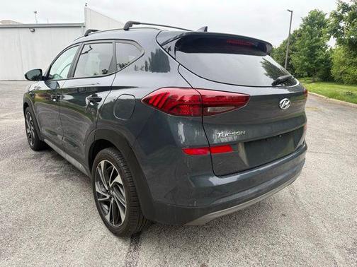 Dusk Blue 2021 Hyundai TUCSON Sport