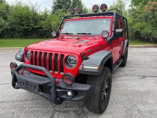 Firecracker Red Clearcoat 2018 Jeep Wrangler Unlimited Rubicon