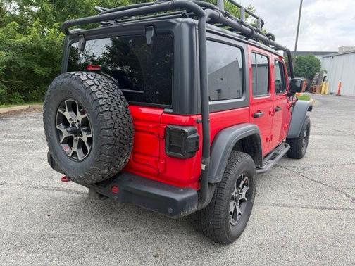 Firecracker Red Clearcoat 2018 Jeep Wrangler Unlimited Rubicon