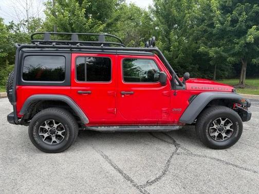 Firecracker Red Clearcoat 2018 Jeep Wrangler Rubicon