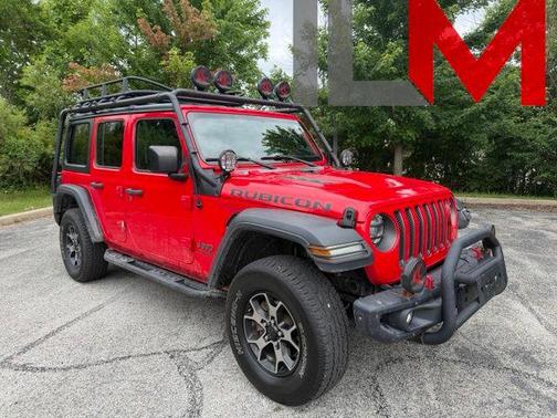 Firecracker Red Clearcoat 2018 Jeep Wrangler Unlimited Rubicon