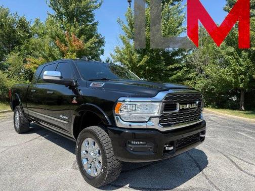 Diamond Black Crystal Pearlcoat 2019 RAM 2500 Limited Mega Cab 4x4 6'4' Box