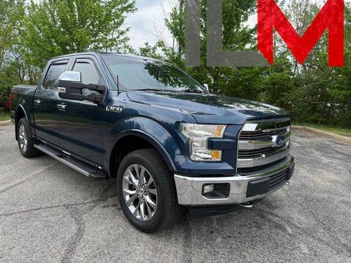 Blue Jeans Metallic 2017 Ford F-150 Lariat