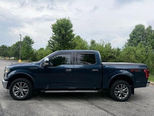 Blue Jeans Metallic 2017 Ford F-150 Lariat