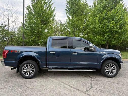 Blue Jeans Metallic 2017 Ford F-150 Lariat