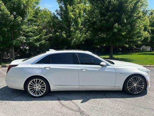 Crystal White Tricoat 2017 Cadillac CT6 3.0L Twin Turbo Premium Luxury