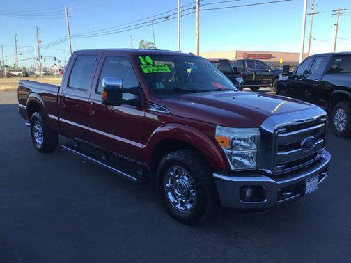 RUBY RED METALLIC 2014 Ford F-250 Lariat