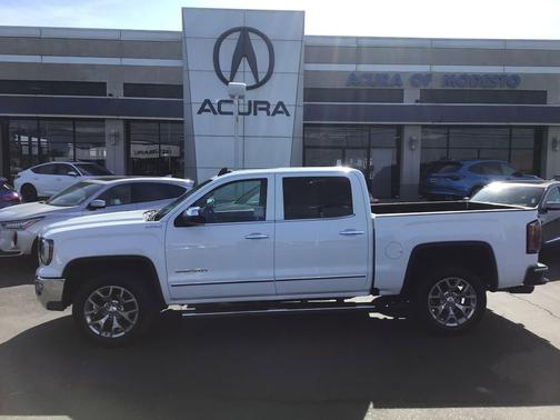 Summit White 2018 GMC Sierra 1500 SLT