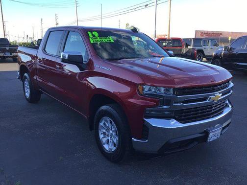 Cajun Red Tintcoat 2019 Chevrolet Silverado 1500 LT