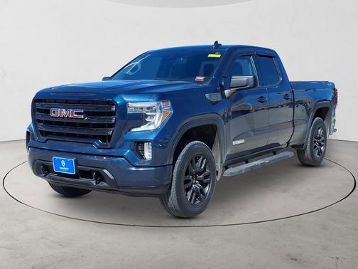 Pacific Blue Metallic 2019 GMC Sierra 1500 Elevation