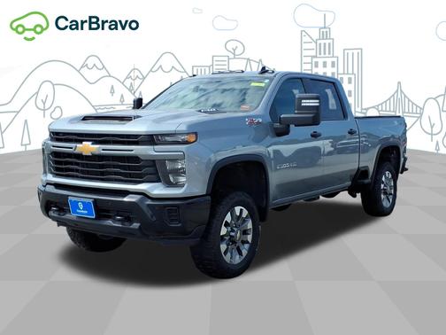 Sterling Gray Metallic 2025 Chevrolet Silverado 2500 Custom