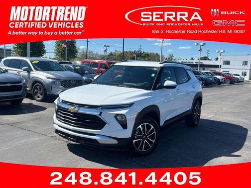Summit White 2024 Chevrolet Trailblazer LT