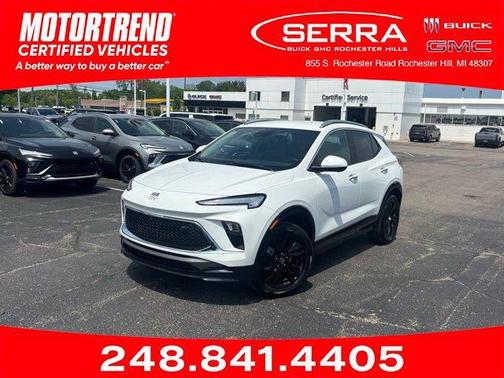Summit White 2024 Buick Encore GX Sport Touring
