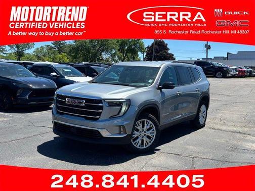 Sterling Metallic 2024 GMC Acadia FWD Elevation