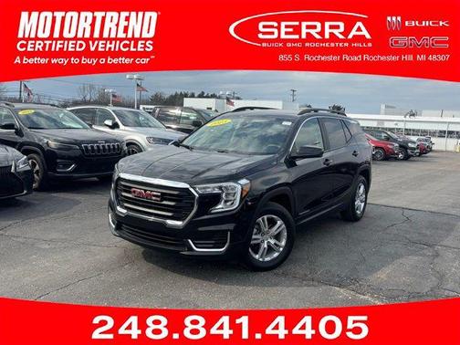 Ebony Twilight Metallic 2023 GMC Terrain SLE