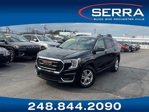 Ebony Twilight Metallic 2023 GMC Terrain SLE