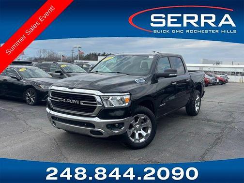 Black / Forest Green 2019 RAM 1500 Big Horn