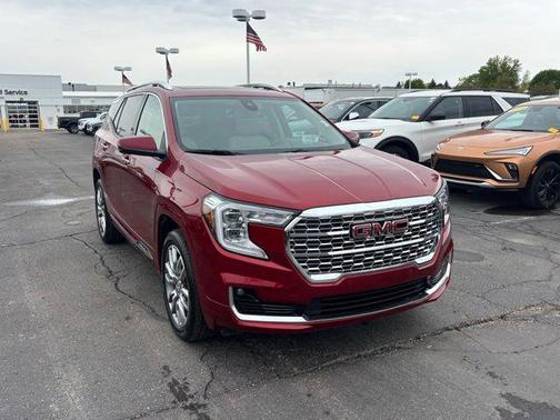 Volcanic Red 2023 GMC Terrain Denali