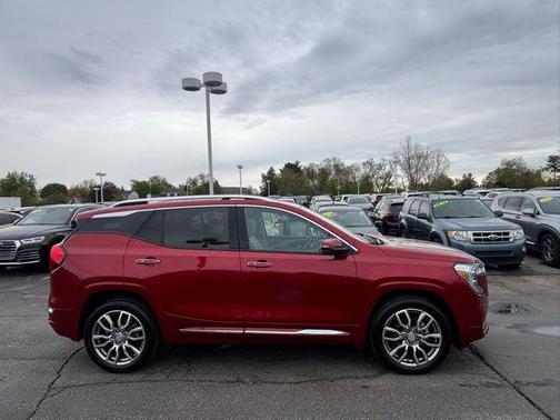 Volcanic Red 2023 GMC Terrain Denali