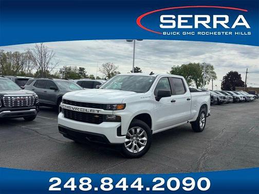 Summit White 2020 Chevrolet Silverado 1500 Custom