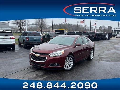 Butte Red Metallic 2015 Chevrolet Malibu 2LT