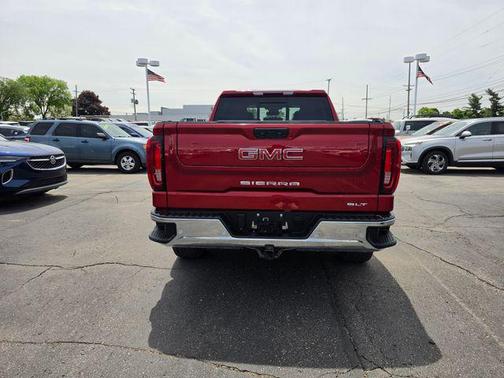 Volcanic Red 2024 GMC Sierra 1500 SLT