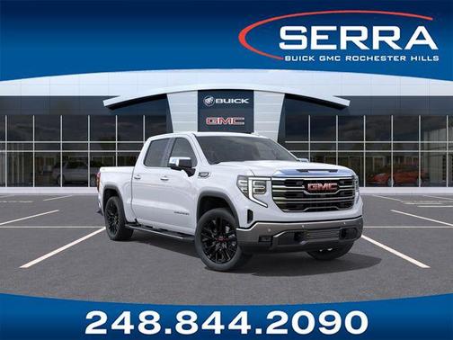 Summit White 2026 GMC Sierra 1500 SLT