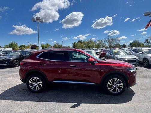 Cinnabar Metallic 2023 Buick Envision Essence AWD