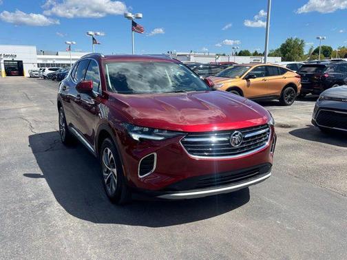 Cinnabar Metallic 2023 Buick Envision Essence AWD