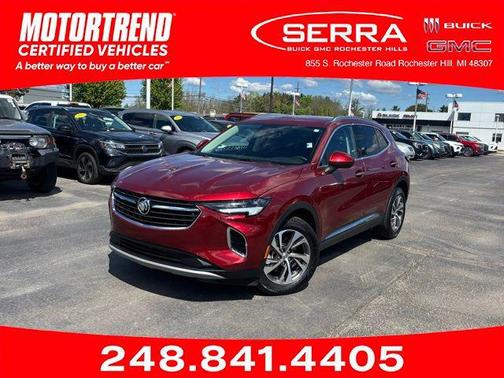 Cinnabar Metallic 2023 Buick Envision Essence AWD