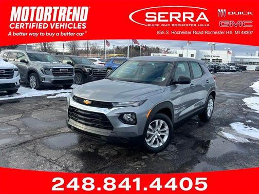 Sterling Gray Metallic 2023 Chevrolet Trailblazer LS