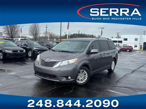 Predawn Gray Mica 2011 Toyota Sienna XLE
