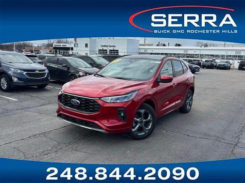 Rapid Red Metallic Tinted Clearcoat 2023 Ford Escape ST-Line Select