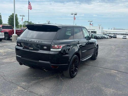 Black 2015 Land Rover Range Rover Sport Supercharged
